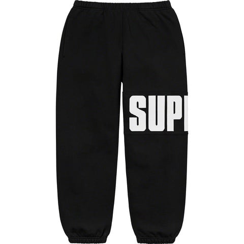 Supreme Rib Sweatpant - Black