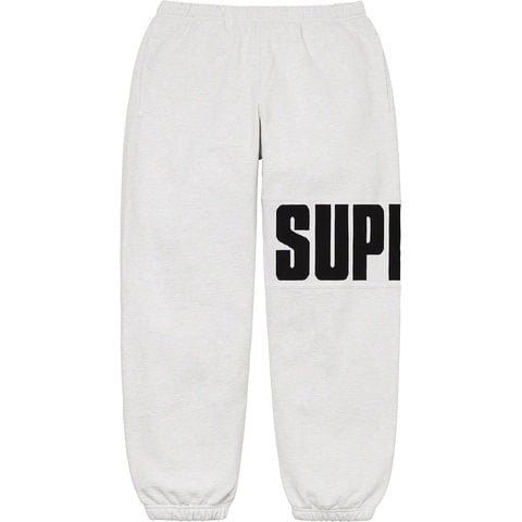 Supreme Rib Sweatpant - Ash Grey