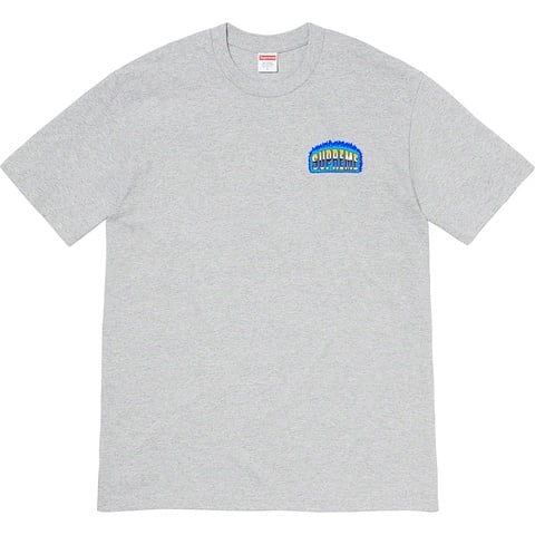 Supreme Chrome Tee - Heather Grey