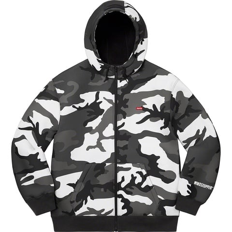 WINDSTOPPER® Zip Up Hooded Sweatshirt - Supreme
