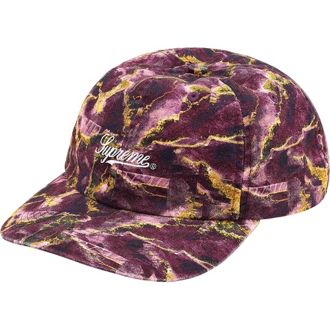 Supreme Marble 6-Panel - Purple