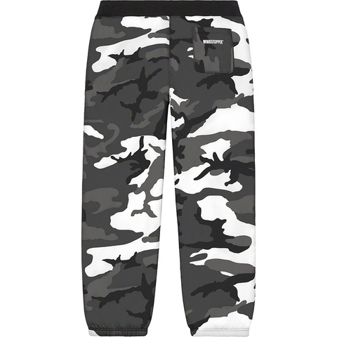 Supreme WINDSTOPPER® Sweatpant - Snow Camo