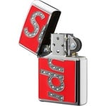 Supreme Swarovski Zippo (FW20) - Red