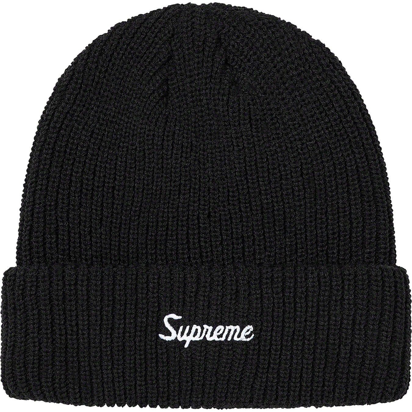 Supreme Loose Gauge Beanie (FW20) - Black - $34