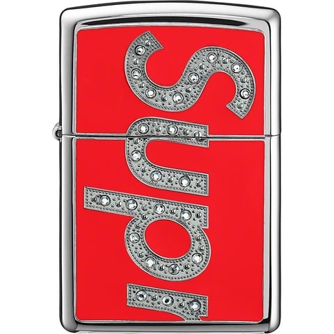 Supreme Swarovski® Zippo® - Red