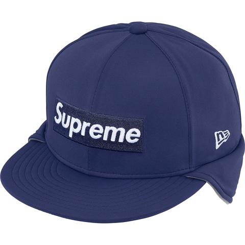 Supreme WINDSTOPPER® Earflap Box Logo New Era® - Washed Navy