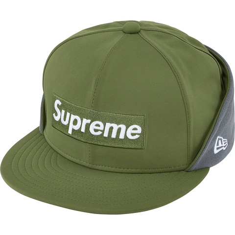 Supreme WINDSTOPPER® Earflap Box Logo New Era® - Dark Olive