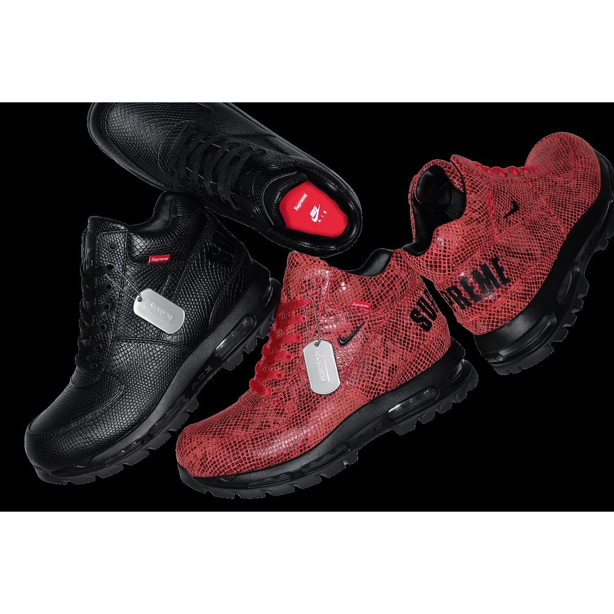 マックスプロテクション ネオスリーブ ホログラム UVアーマー レッド 50枚 Supreme®/Nike® Air Max Goadome - fall/winter 2020 - Supreme