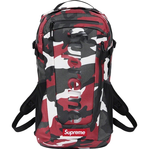 Supreme Backpack - Red Camo