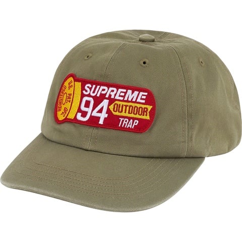 Supreme Shell Patch 6-Panel - Olive