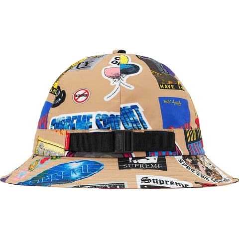 Supreme GORE-TEX Bell Hat - Tan Stickers