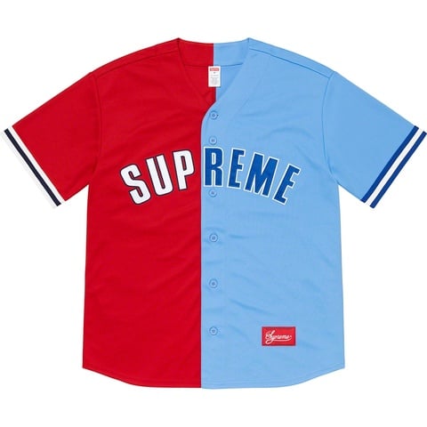 Supreme Don't Hate Baseball Jersey - Red