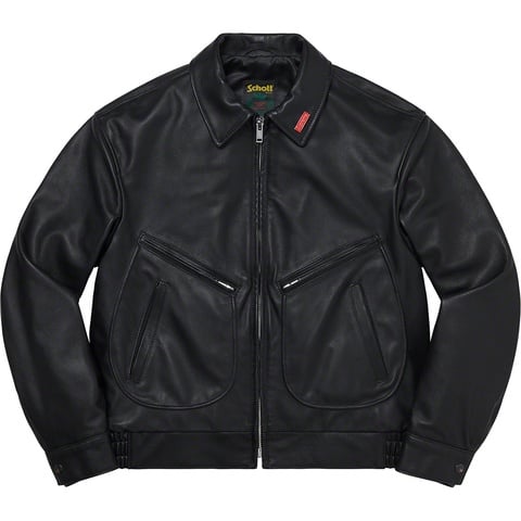 Supreme®/Schott® Leather Work Jacket - SupremeCommunity
