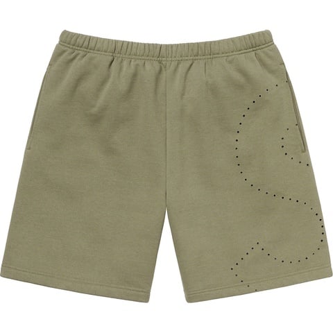 パンツ Supreme Laser Cut S Logo Sweatshort Laser Cut S Logo Sweatshort - spring/summer 2021 - Supreme