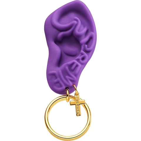 Supreme Ear Keychain - Purple