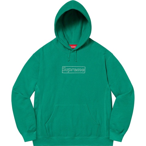KAWS Chalk Logo Hooded Sweatshirt - Supreme