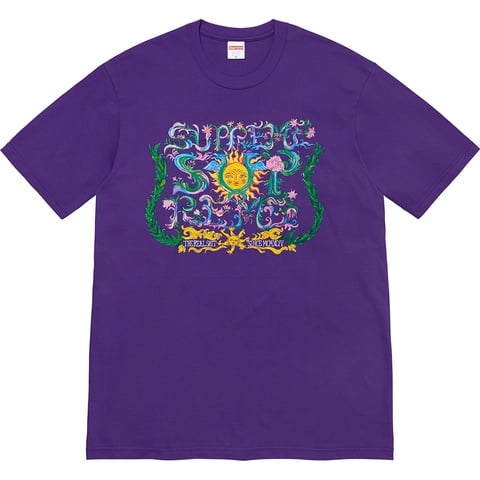 Supreme Crest Tee - Purple