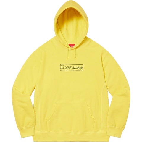 KAWS Chalk Logo Hooded Sweatshirt - Supreme