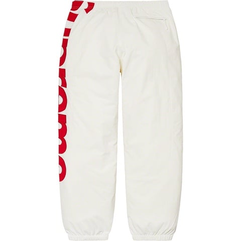 Supreme Spellout Track Pant - White