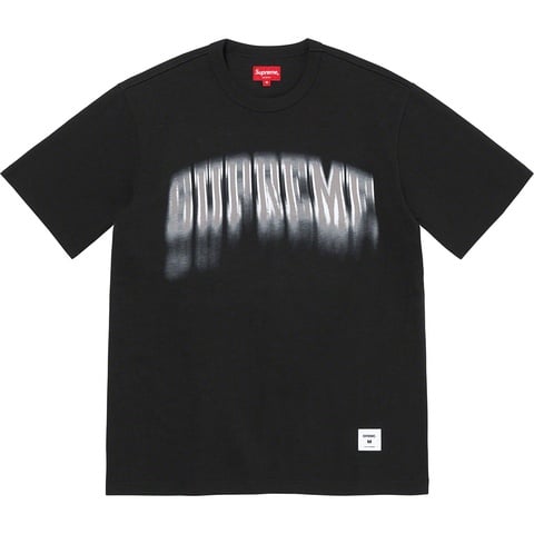 Supreme Blurred Arc S/S Top - Black