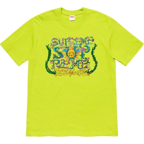 Supreme Crest Tee - Bright Green