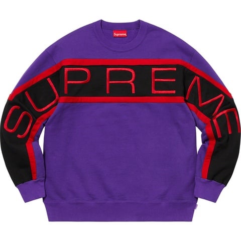 Paneled Crewneck - spring/summer 2021 - Supreme