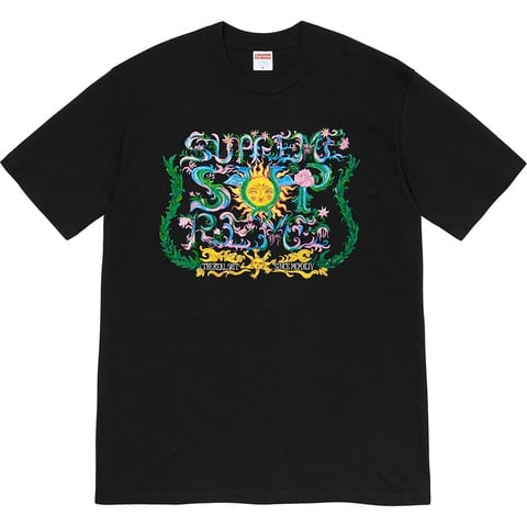 Supreme Crest Tee - Black