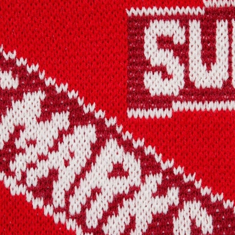 Supreme Street Signs Sweater - Red