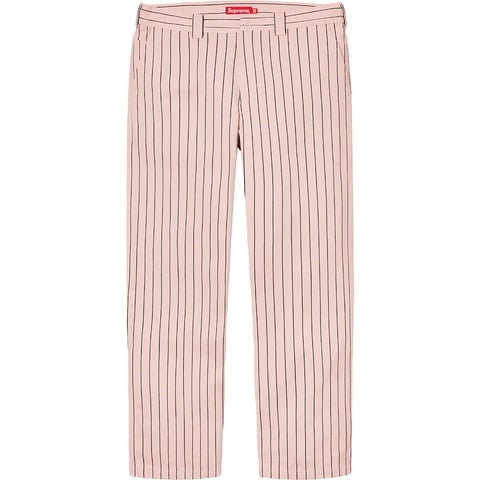 【34】Supreme Stripe Work Pants/ストライプパンツ Work Pant - spring/summer 2021 - Supreme