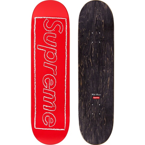 KAWS Chalk Logo Skateboard - spring/summer 2021 - Supreme