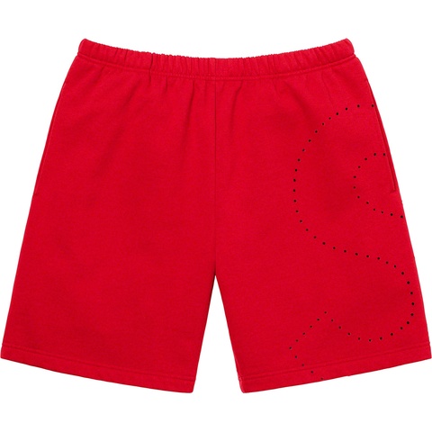 Laser Cut S Logo Sweatshort - spring/summer 2021 - Supreme