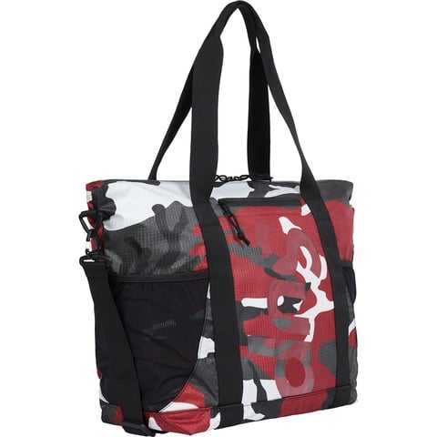 Supreme Zip Tote - Red Camo