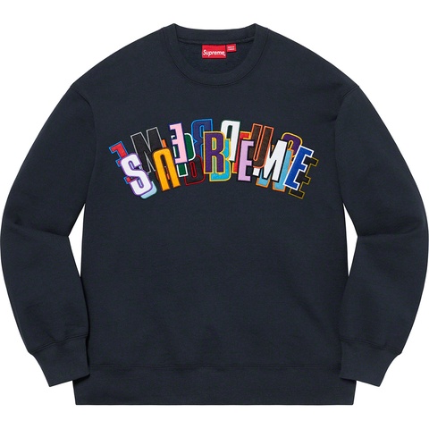SUPREME Stacked Crewneck スウェット トレーナー Stacked Crewneck - spring/summer 2021 - Supreme