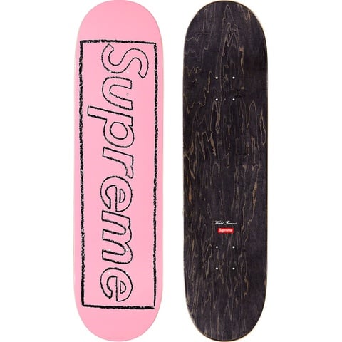 スケートボード Supreme KAWS Chalk Logo Skateboard Red Supreme Kaws Skateboard Deck Red Chalk 2021 8.625 X 32.25 8 5/8