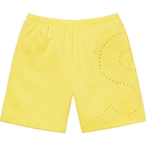 Laser Cut S Logo Sweatshort - spring/summer 2021 - Supreme