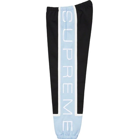 Supreme Paneled Sweatpant - Black
