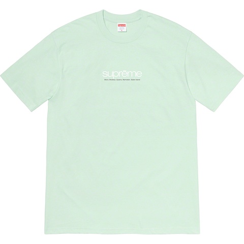 Five Boroughs Tee - spring/summer 2021 - Supreme