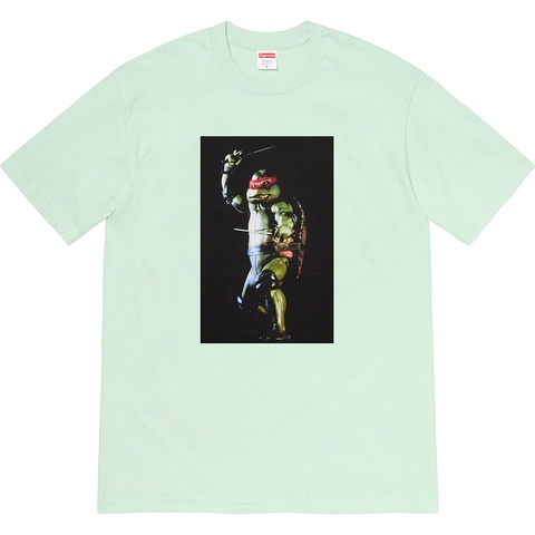 Supreme Raphael Tee - Pale Aqua