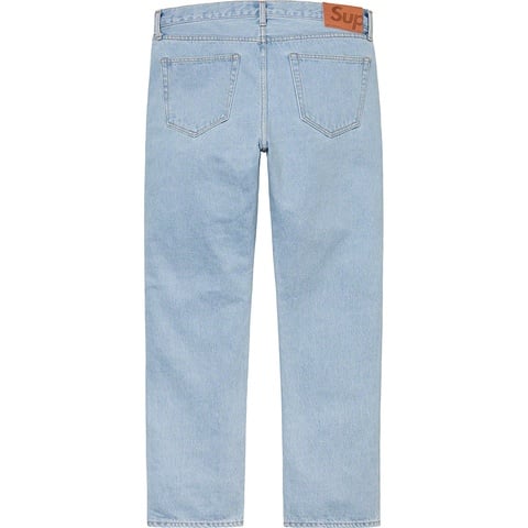 Supreme Stone Washed Slim Jean - Stone Washed Indigo