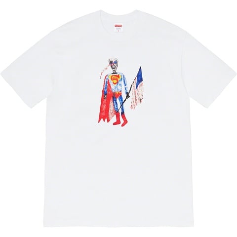 Supreme Skeleton Tee - White