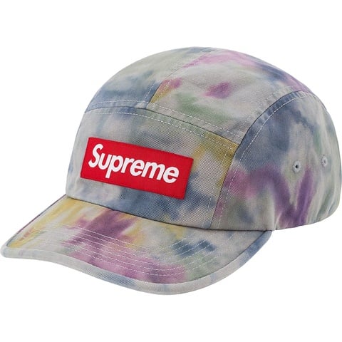 Supreme Washed Chino Twill Camp Cap - Multicolor