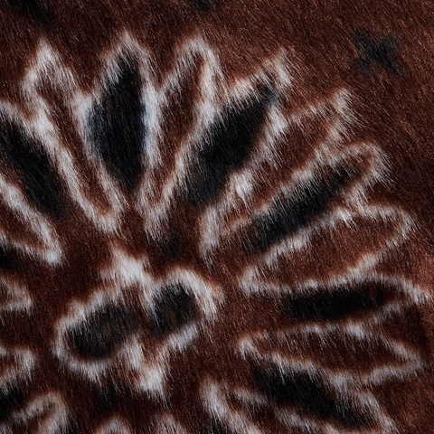 Supreme Bandana Faux Fur Bomber Jacket - Brown