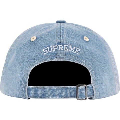 Supreme Shell Patch 6-Panel - Denim