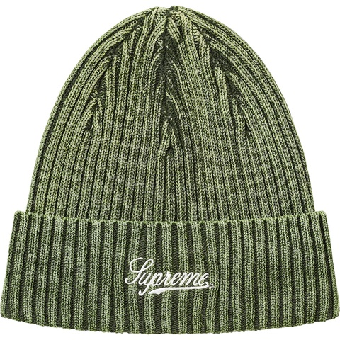 Bleached Rib Beanie - spring/summer 2021 - Supreme