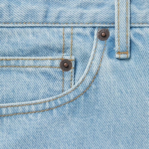 Supreme Stone Washed Slim Jean - Stone Washed Indigo