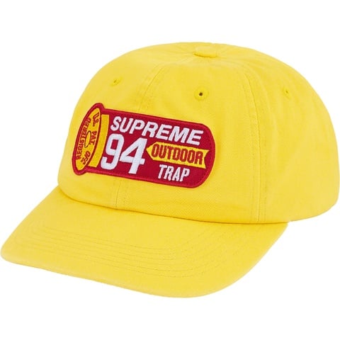 Supreme Shell Patch 6-Panel - Lime 