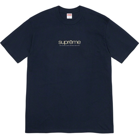 Supreme Five Boroughs Tee - Navy