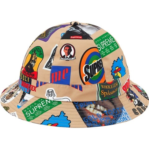 Supreme GORE-TEX Bell Hat - Tan Stickers