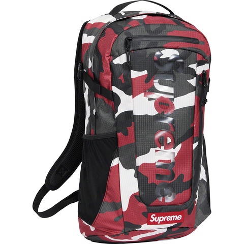 Supreme Backpack - Red Camo