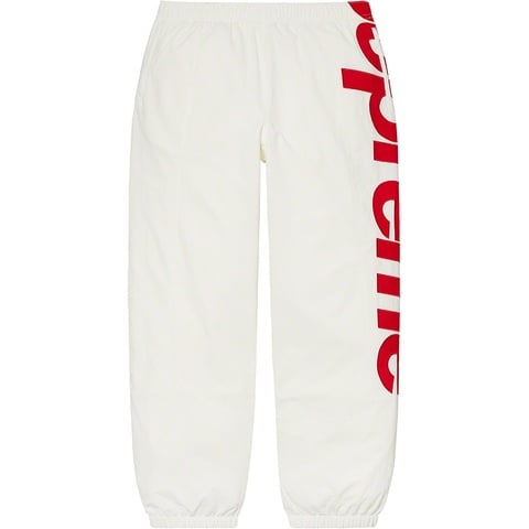 Supreme Spellout Track Pant - White